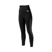 GULL Women's 2.5mm Jersey Long Pants-Black/Charcoal