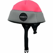  Mobby's Beanie Hood-Pink/Grey