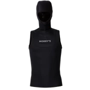 Mobby's Women's Hood Vest NZ-Black