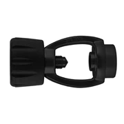 XS SCUBA SPIN-ON YOKE-STAINLESS STEEL BLACK CHROME