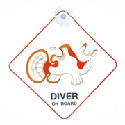 DiveInspire Car Sign- Nudi on Board